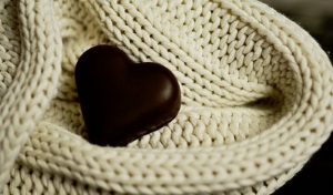 chocolate heart